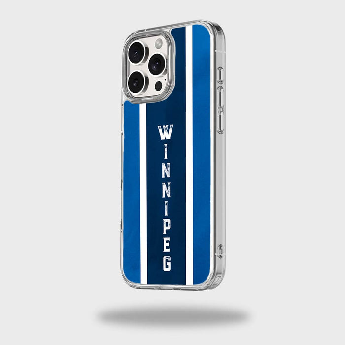 Canadian City Theme Clear Phone Case - Winnipeg