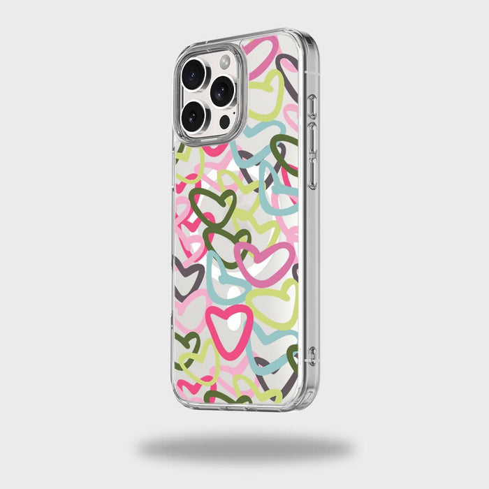 Clear Design Case - Graffiti