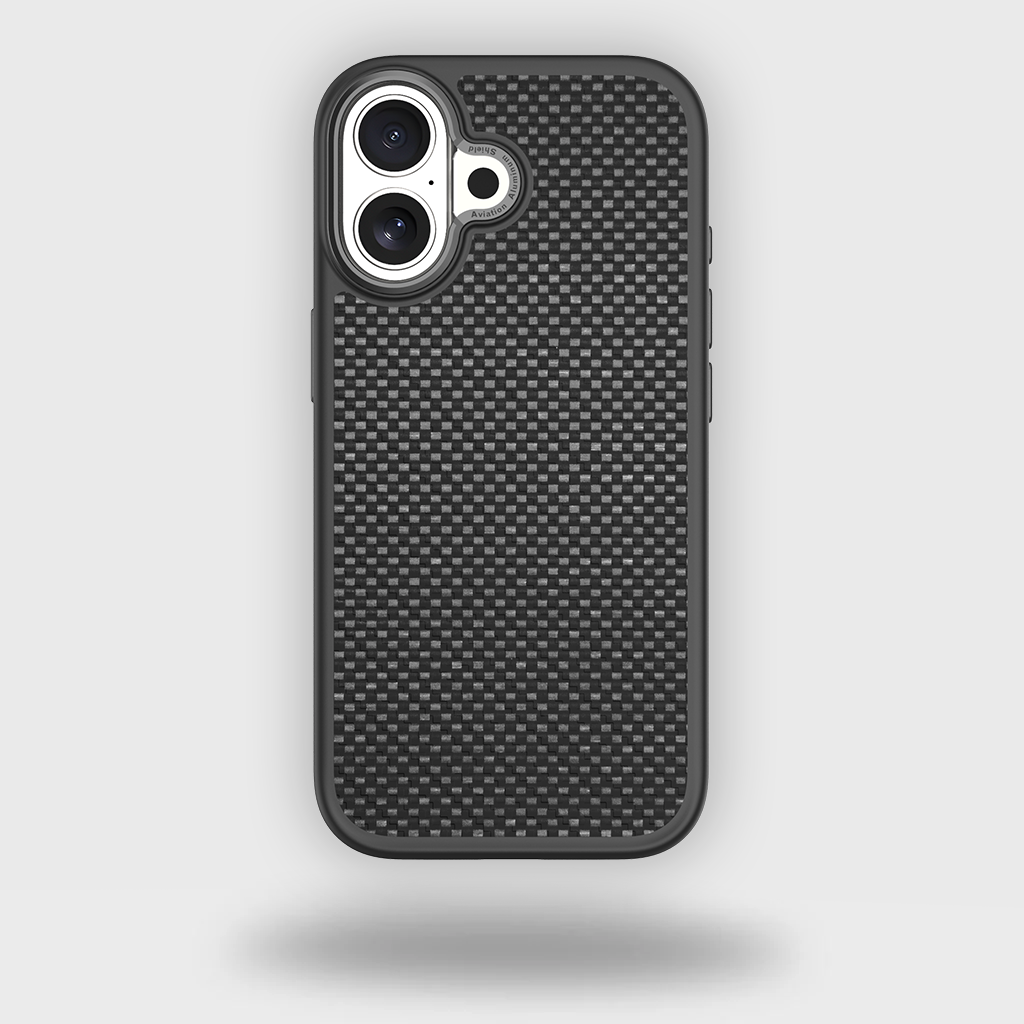 Aramid Fiber Weave Pattern - iPhone 17