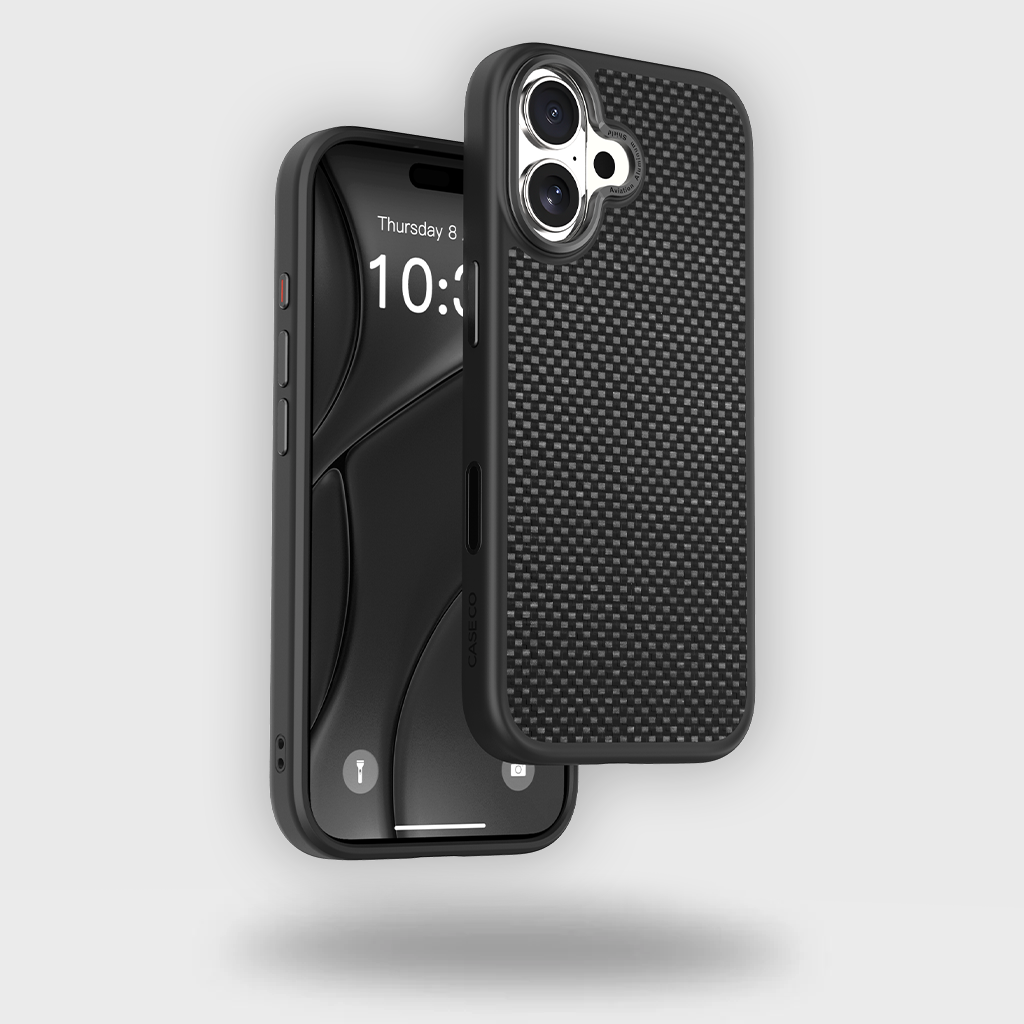 Aramid Fiber Weave Pattern - iPhone 17