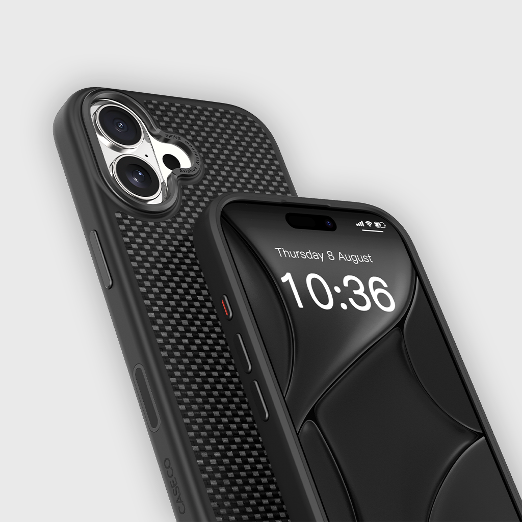 Aramid Fiber Weave Pattern - iPhone 17