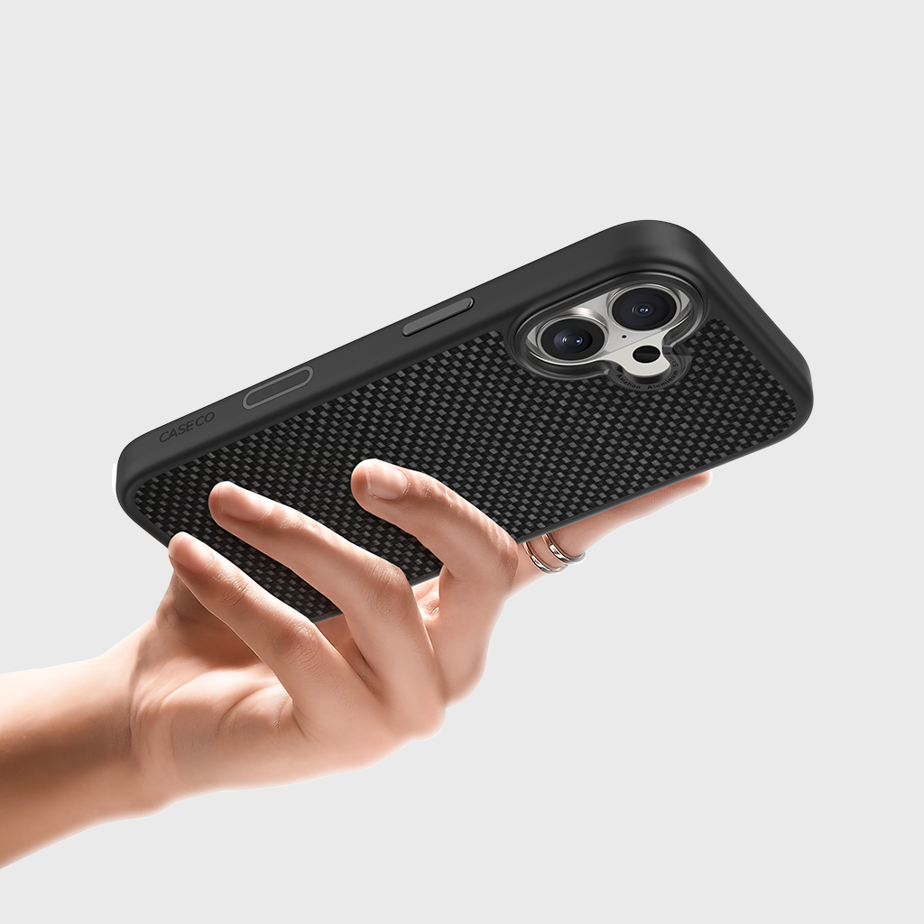 Aramid Fiber Weave Pattern - iPhone 17