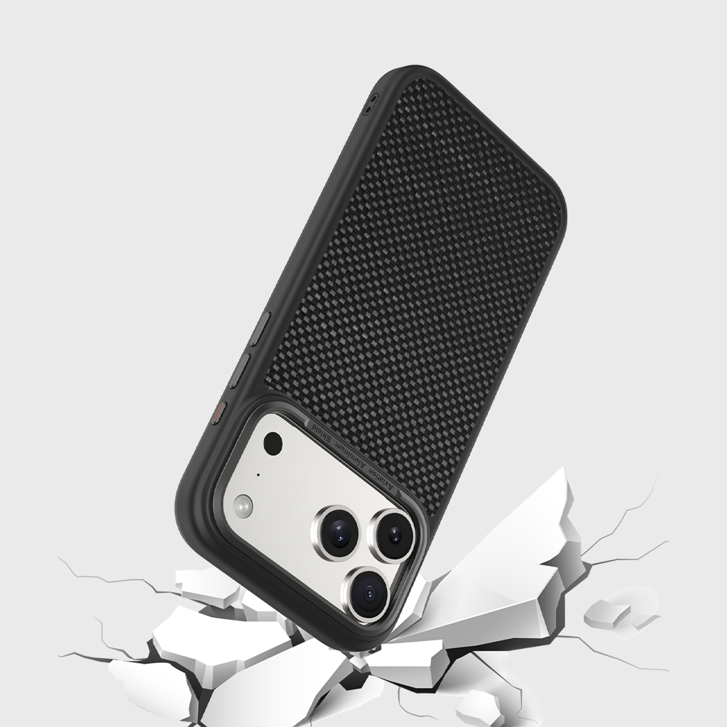 Aramid Fiber Weave Pattern - iPhone 17 Pro