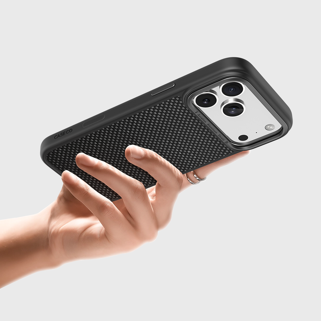 Aramid Fiber Weave Pattern - iPhone 17 Pro