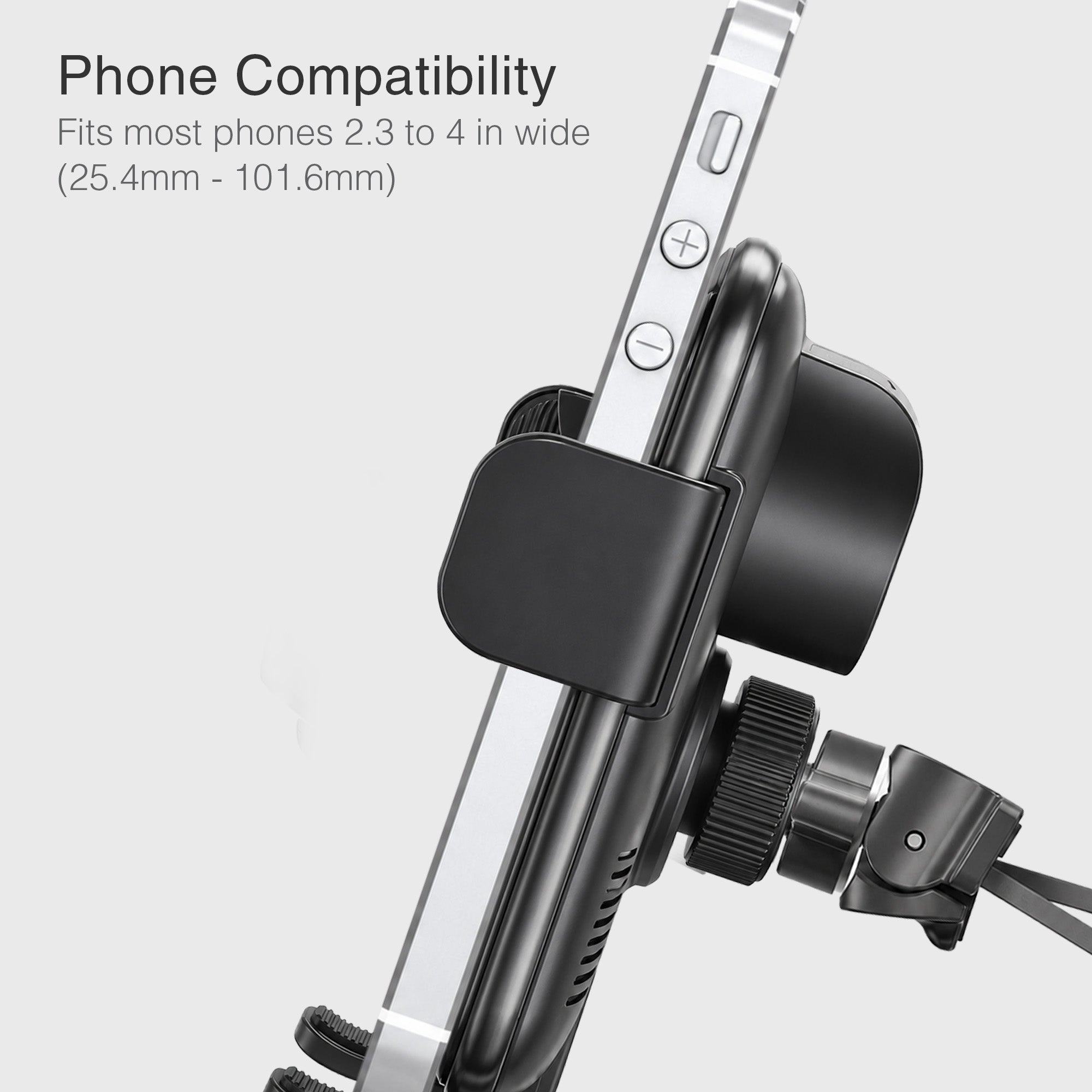 Mighty Mount Auto Grip Fast Wireless Car Charger CD Slot Mount Qi Certified