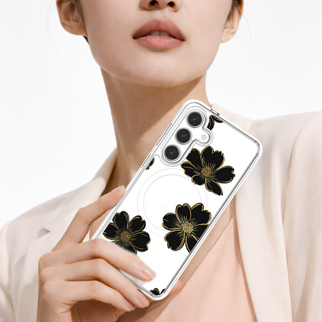 Black Flower - Samsung S26