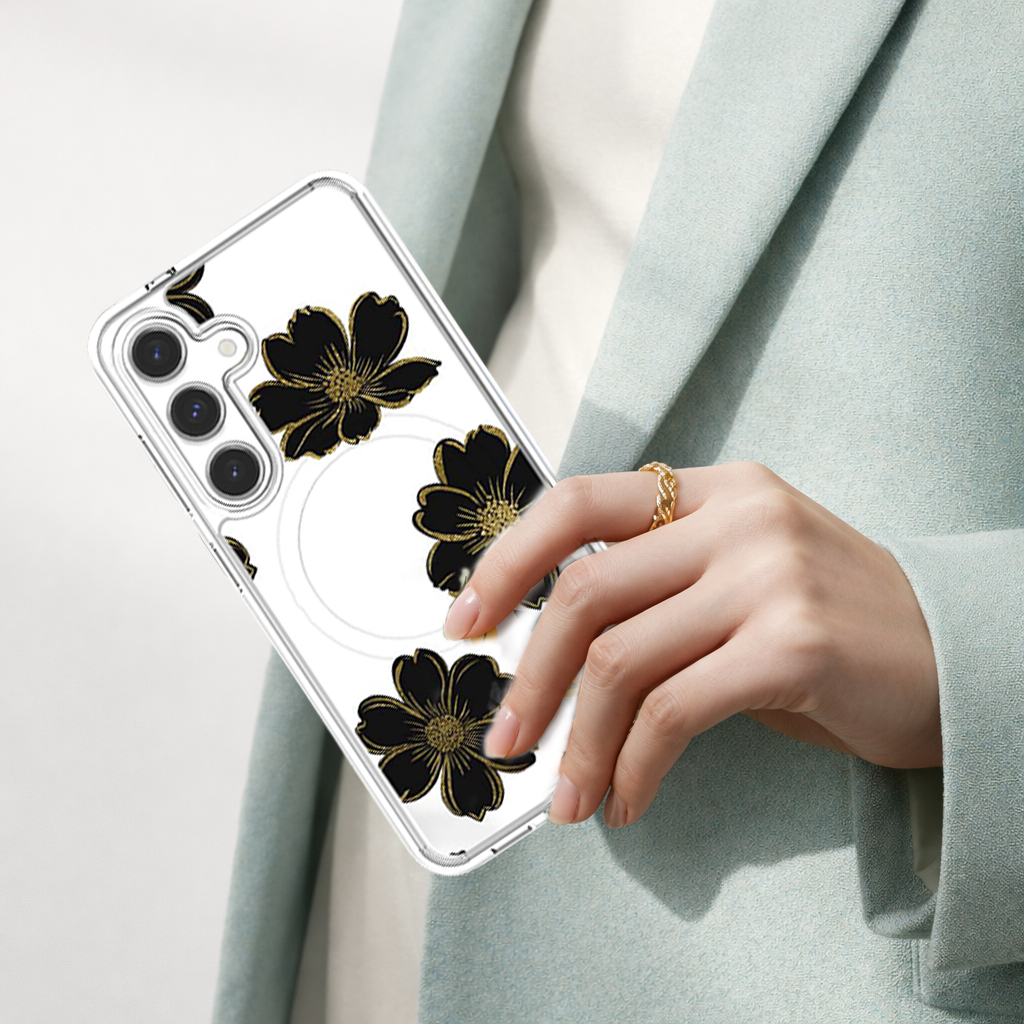 Black Flower - Samsung S26