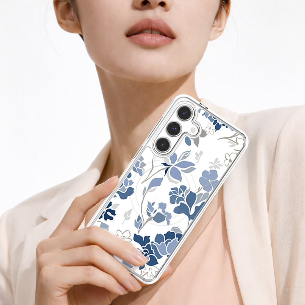 Blue Pattern - Samsung S25