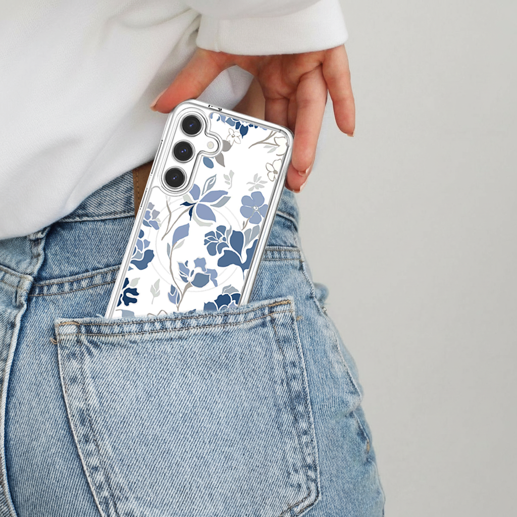 Blue Pattern - Samsung S25