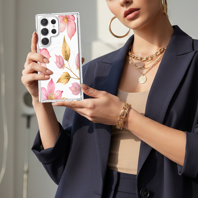 Pink Wildflower - Samsung S26 Ultra