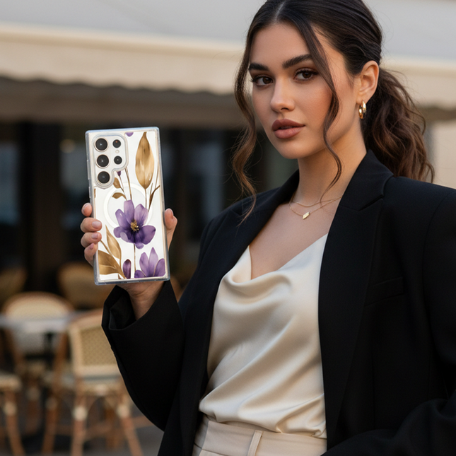 Purple Wildflower - Samsung S26 Ultra