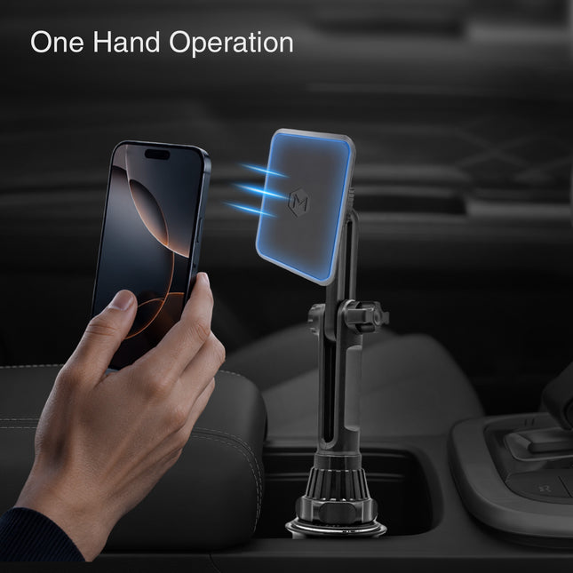 Mighty Mount Magnetic Cup Holder Phone Mount Simpl Touch