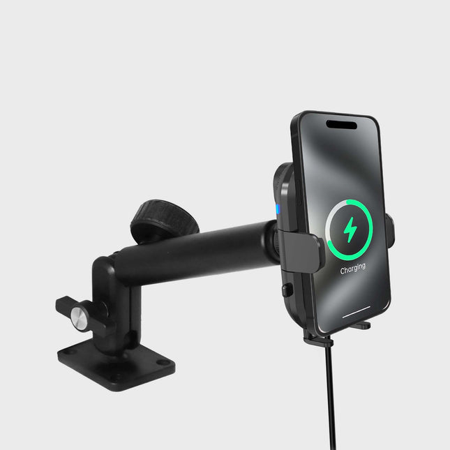 Heavy Duty Rugged Auto Scan Wireless Car Charger Phone Mount