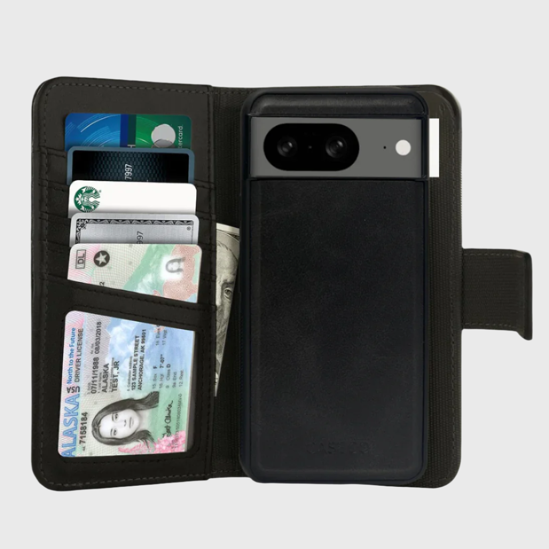 5th Ave Wallet Folio Case (5 Card Slot) - Google Pixel 8