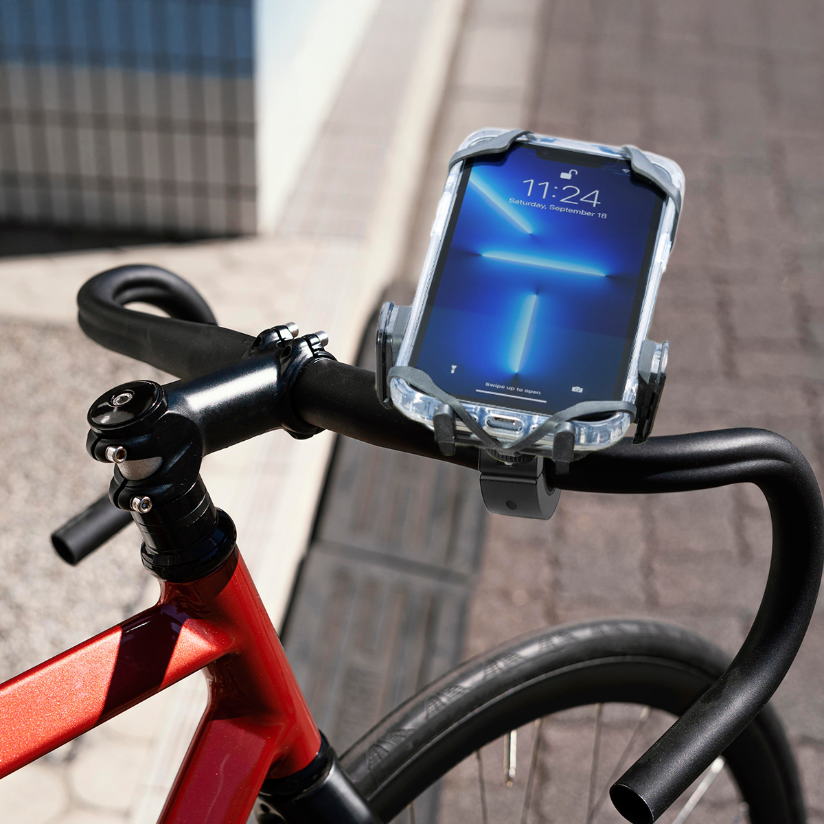 One Touch Handlebar Phone Mount