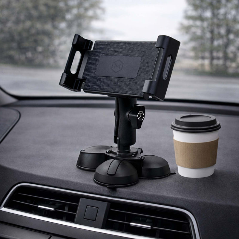 Mighty Mount Heavy Duty Triple Suction iPad and Tablet Mount