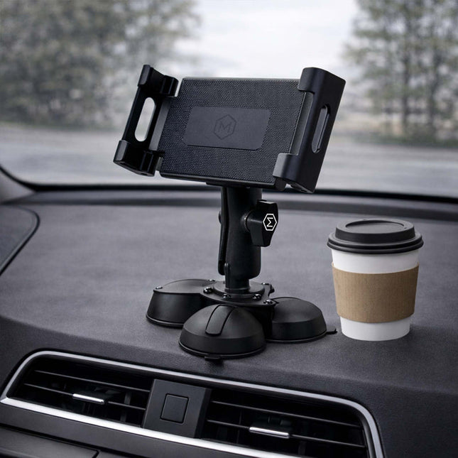 Mighty Mount Heavy Duty Triple Suction iPad and Tablet Mount