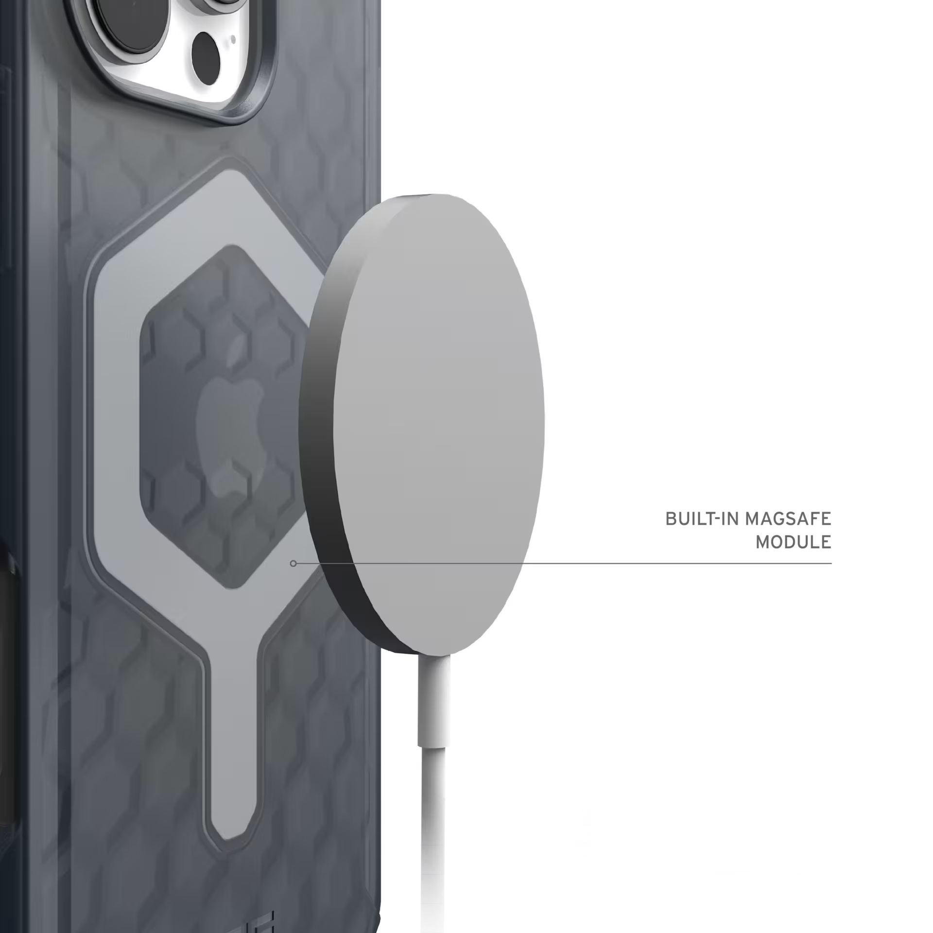 UAG iPhone 16 Pro Essential Armor - Ash Grey