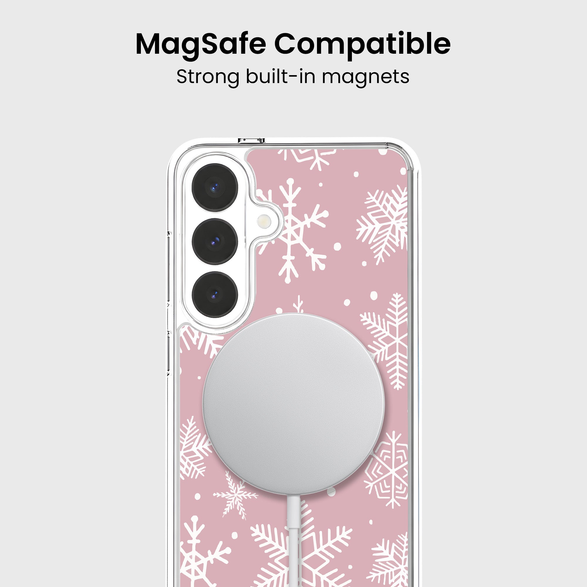 Snowflakes 3 Samsung S26 Phone Case