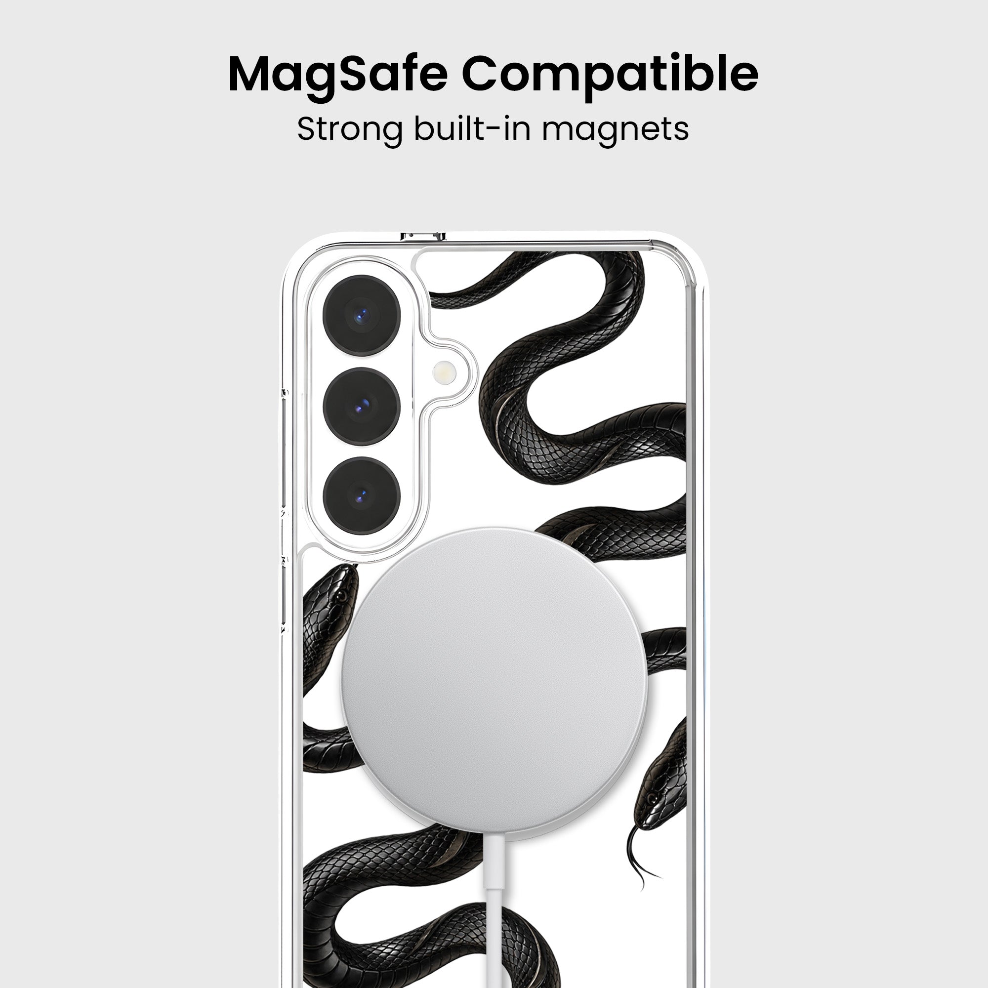 Dual Snake Samsung S26 Phone Case