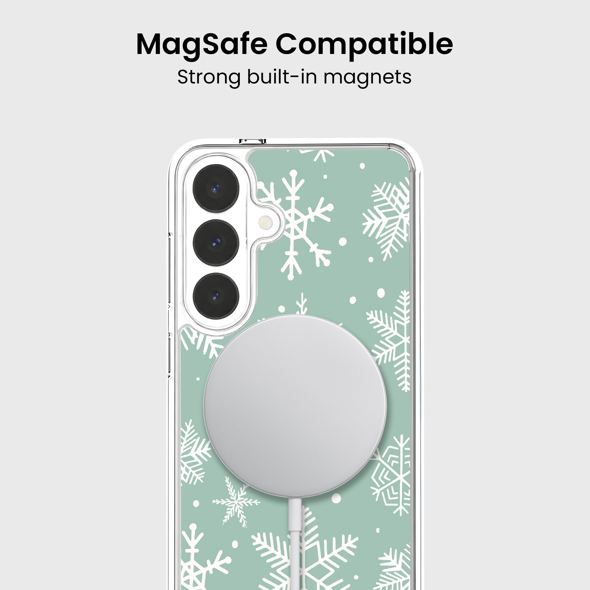 Snowflakes 2 Samsung S26 Phone Case