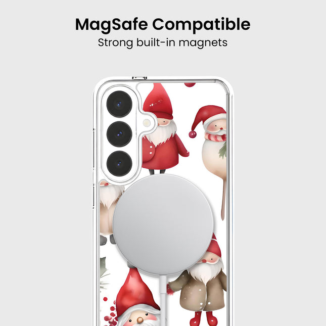 Poinsettias Samsung S26 Phone Case