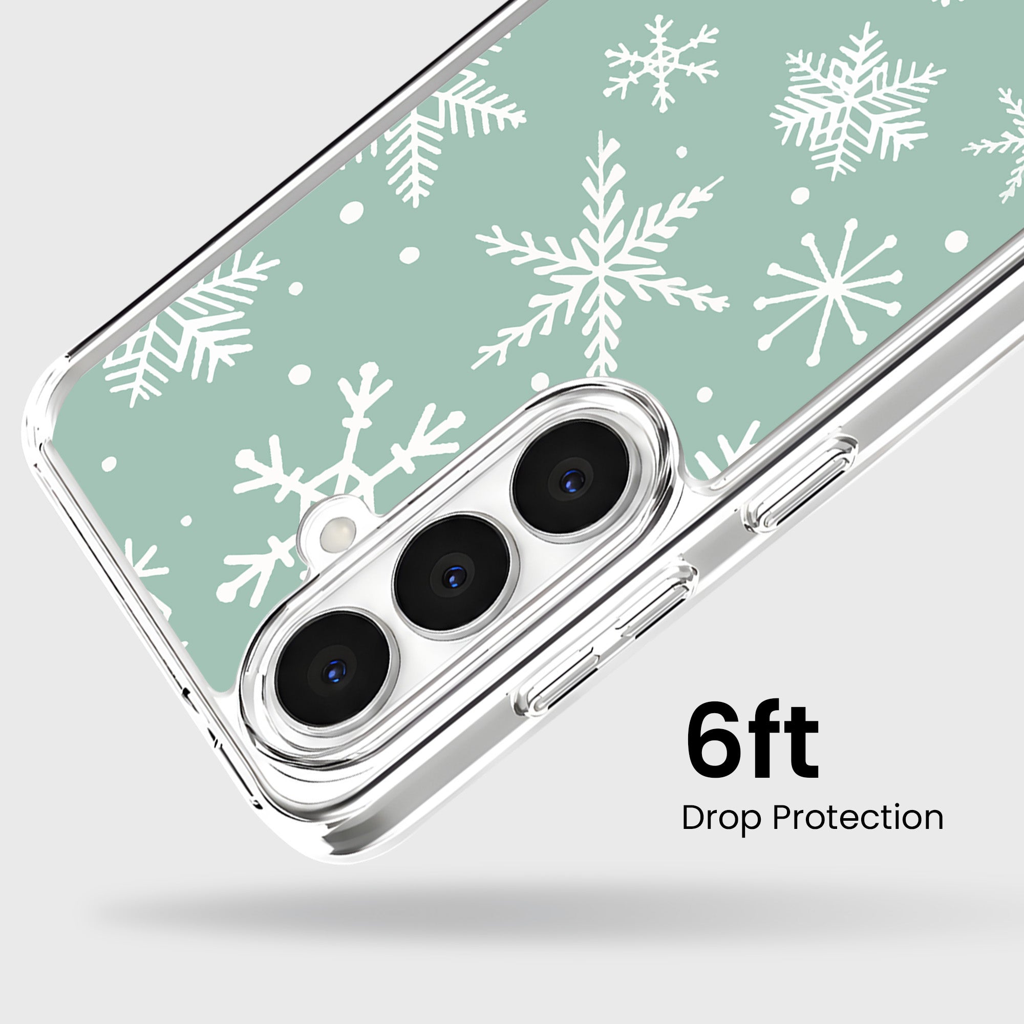 Snowflakes 2 Samsung S26 Phone Case