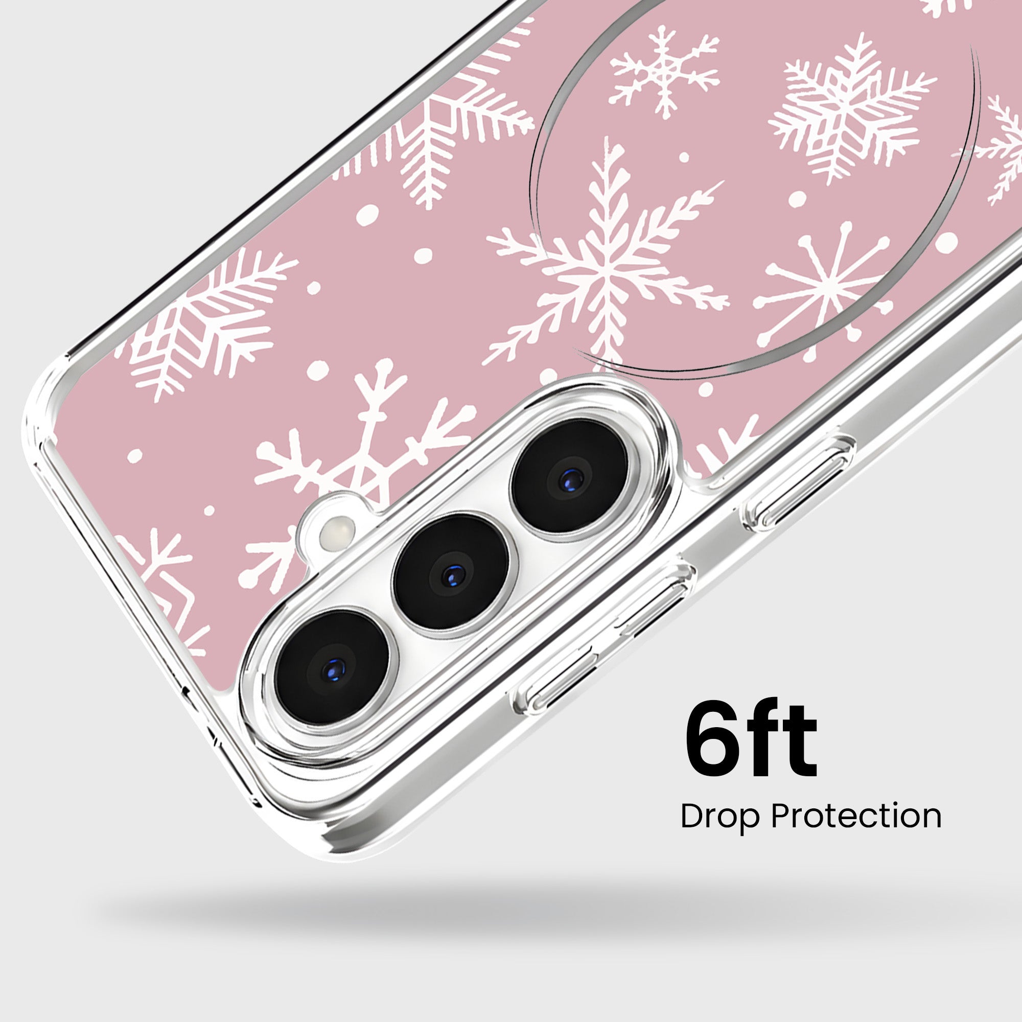Snowflakes 3 Samsung S26 Phone Case