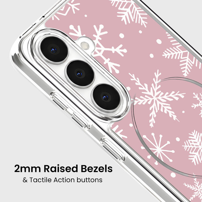 Snowflakes 3 Samsung S26 Phone Case