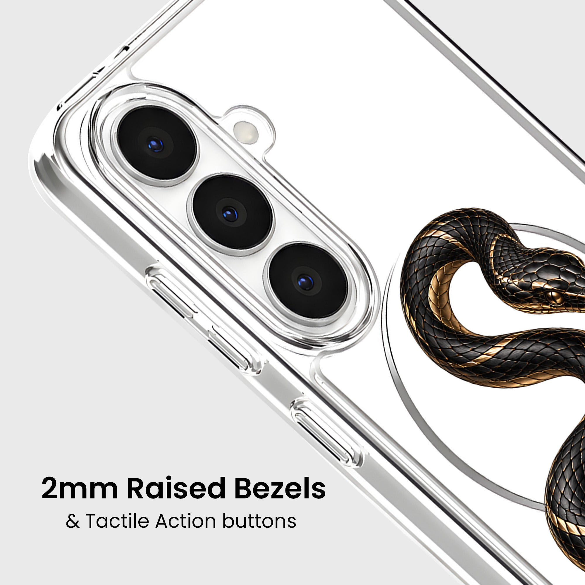 Snake Christmas Samsung S26 Phone Case