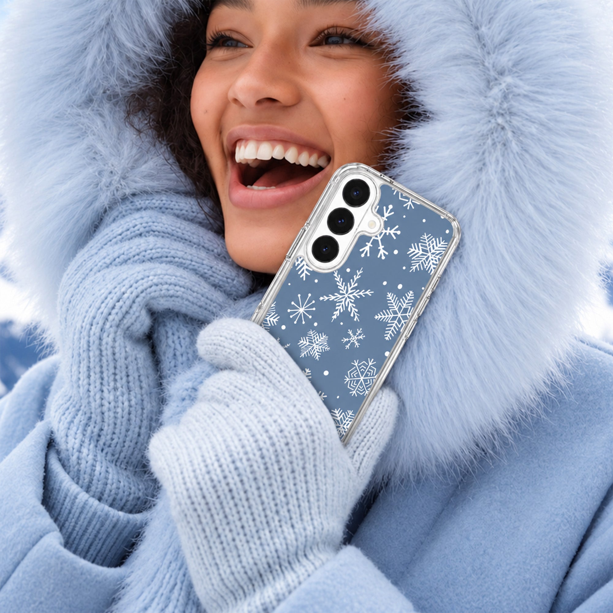 Snowflakes 4 Samsung S26 Phone Case