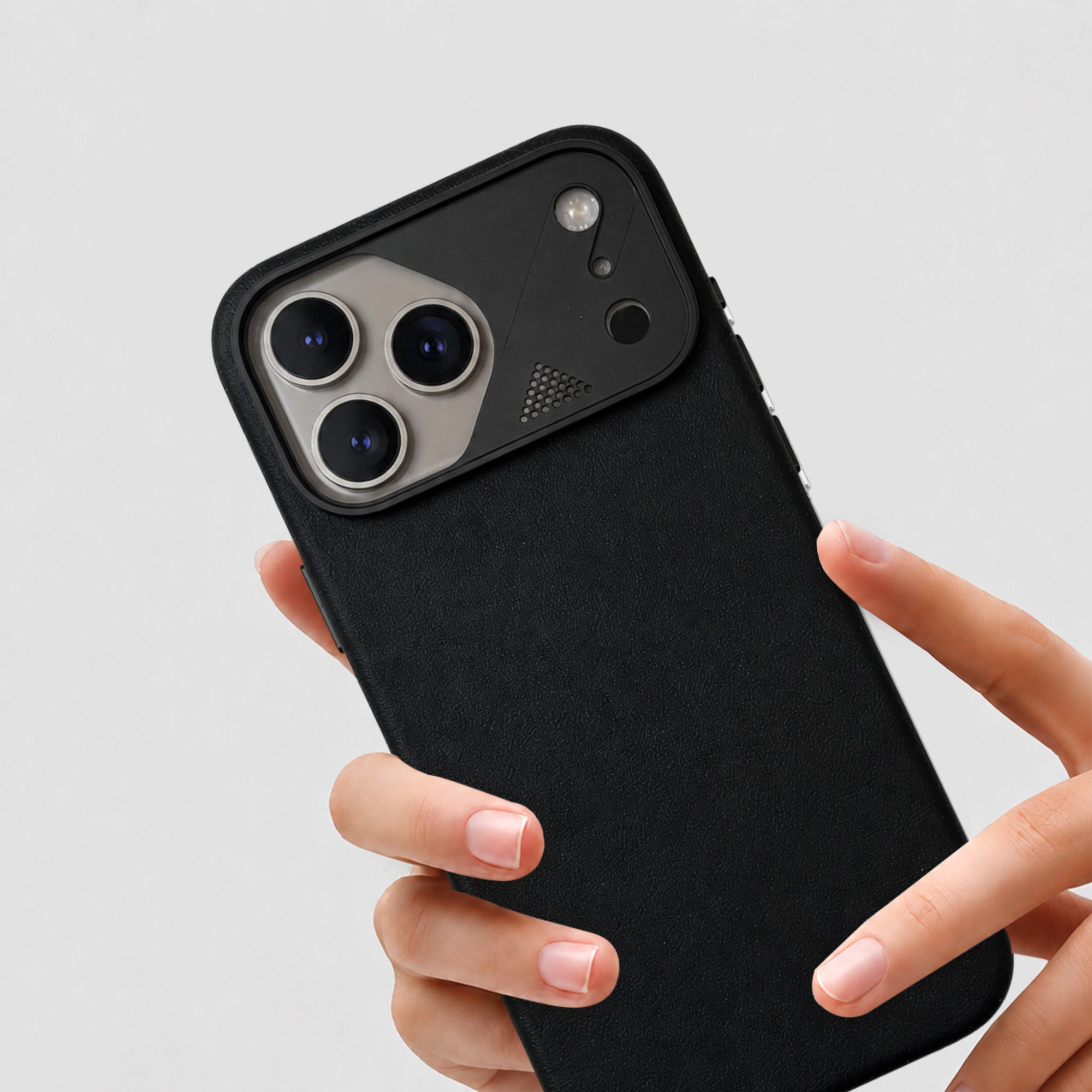 Fremont Vegan Leather Grip Case for iPhone 18 Pro