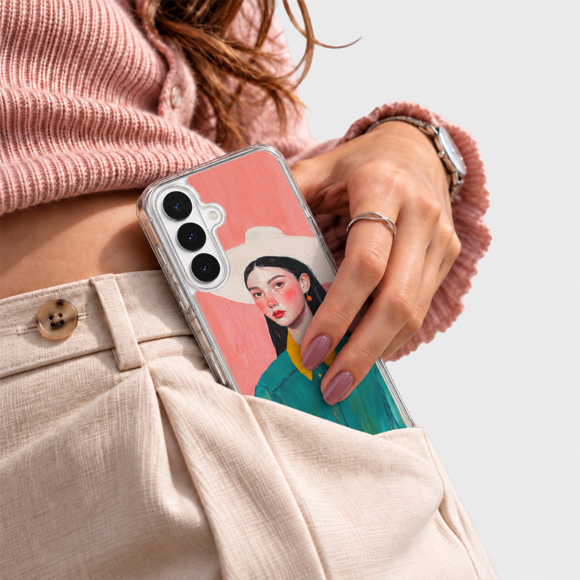 Cowgirl Pink Samsung S26 Phone Case
