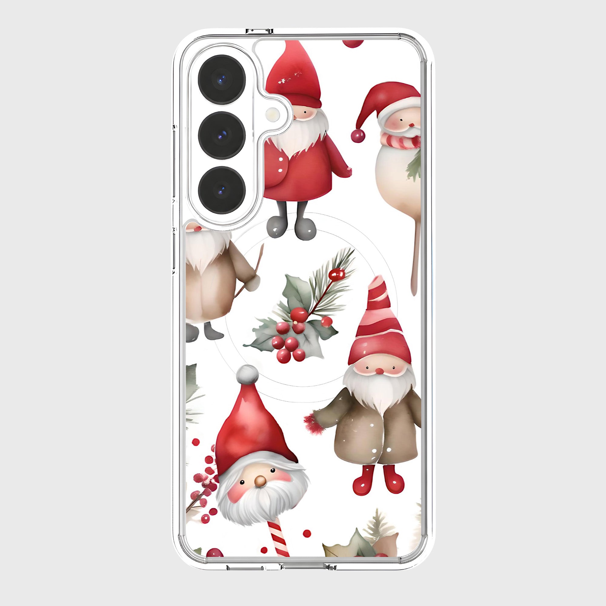 Poinsettias Samsung S26 Phone Case