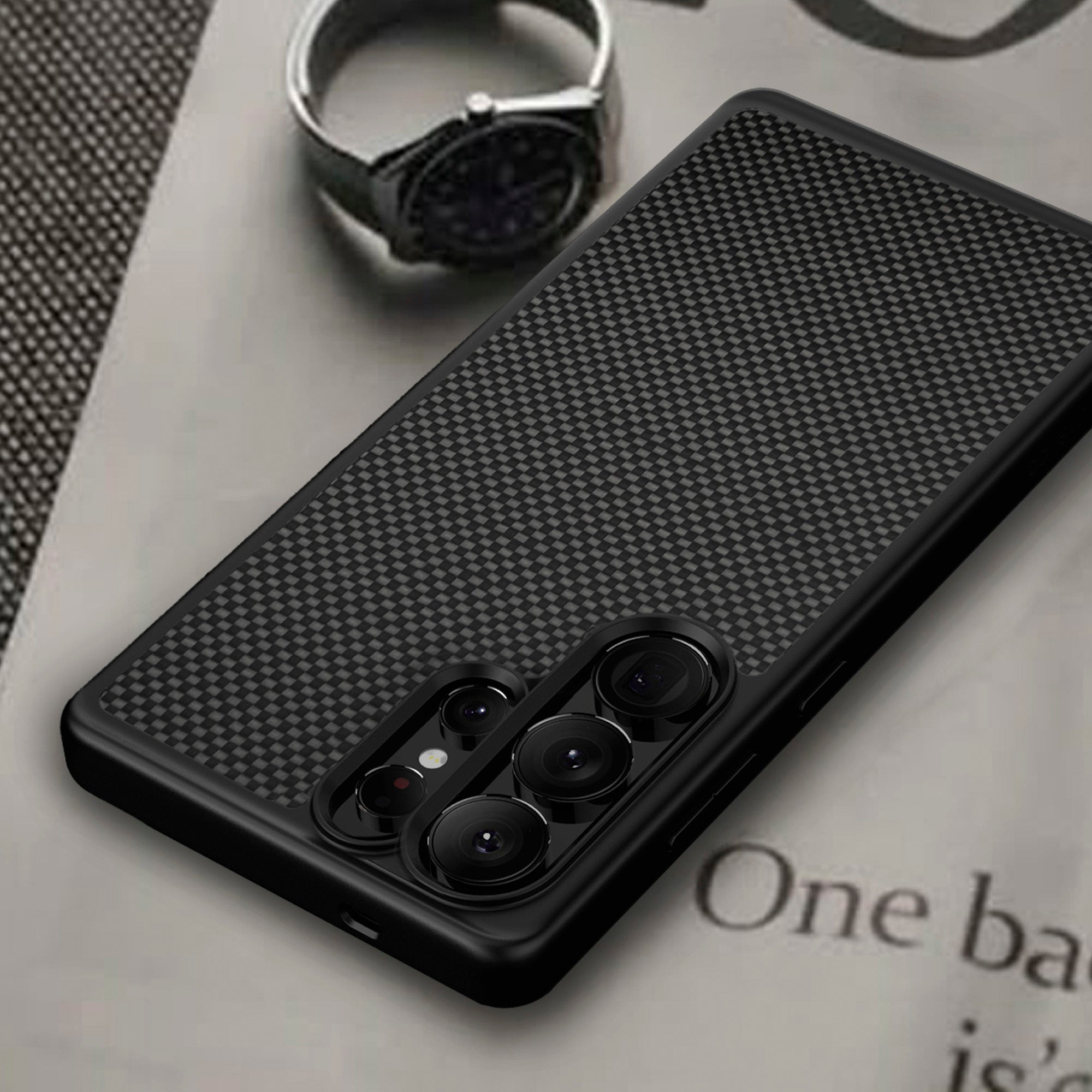 Samsung Galaxy S26 Ultra Aramid Fiber - Weave Case with MagSafe