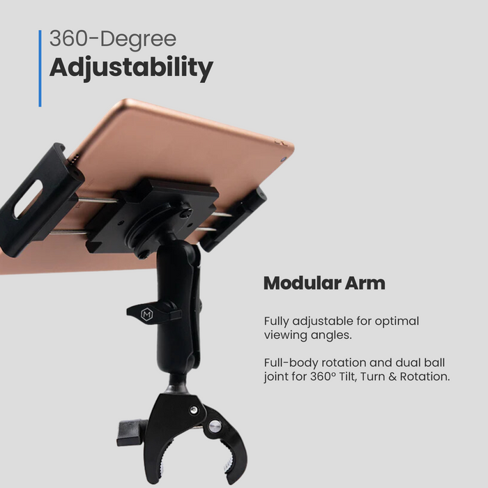 Mighty Mount™ Heavy Duty Quick Connect Handlebar Mount for Phone, Tablet and iPad