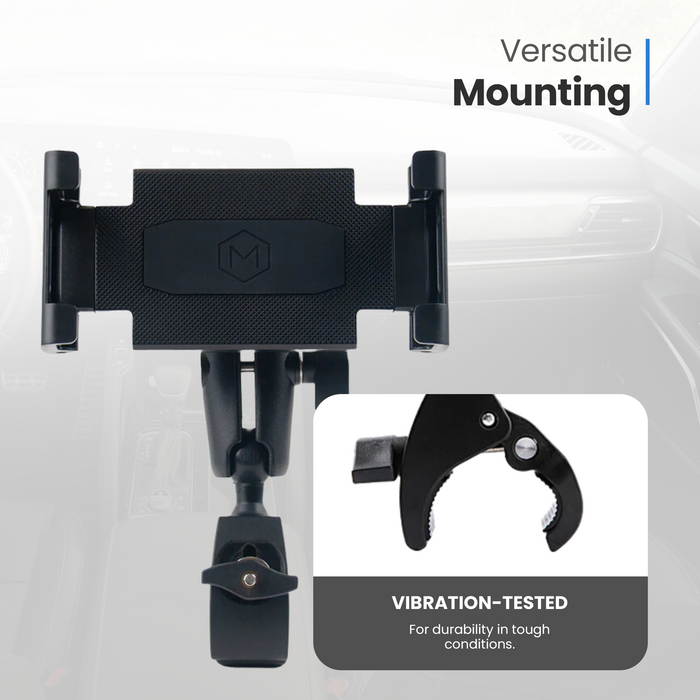 Mighty Mount™ Heavy Duty Quick Connect Handlebar Mount for Phone, Tablet and iPad