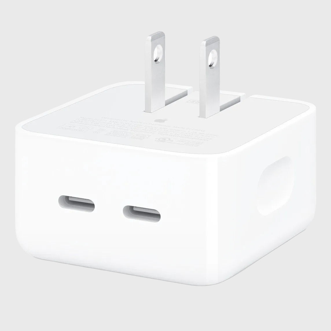 35W Dual USB-C Port Compact Power Adapter (Bulk)