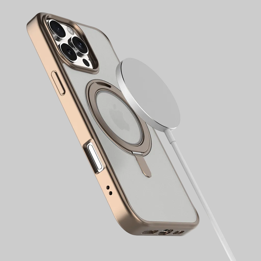 Hybrid Case With Built-in MagSafe Ring Holder  - iPhone 16 Pro