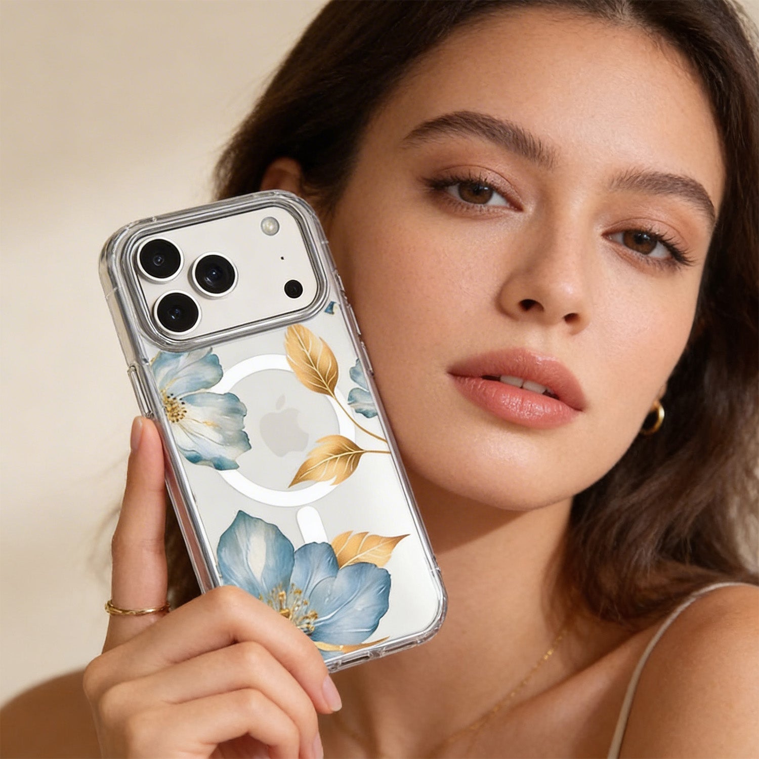 Blue Wildflower - iPhone 17 Pro