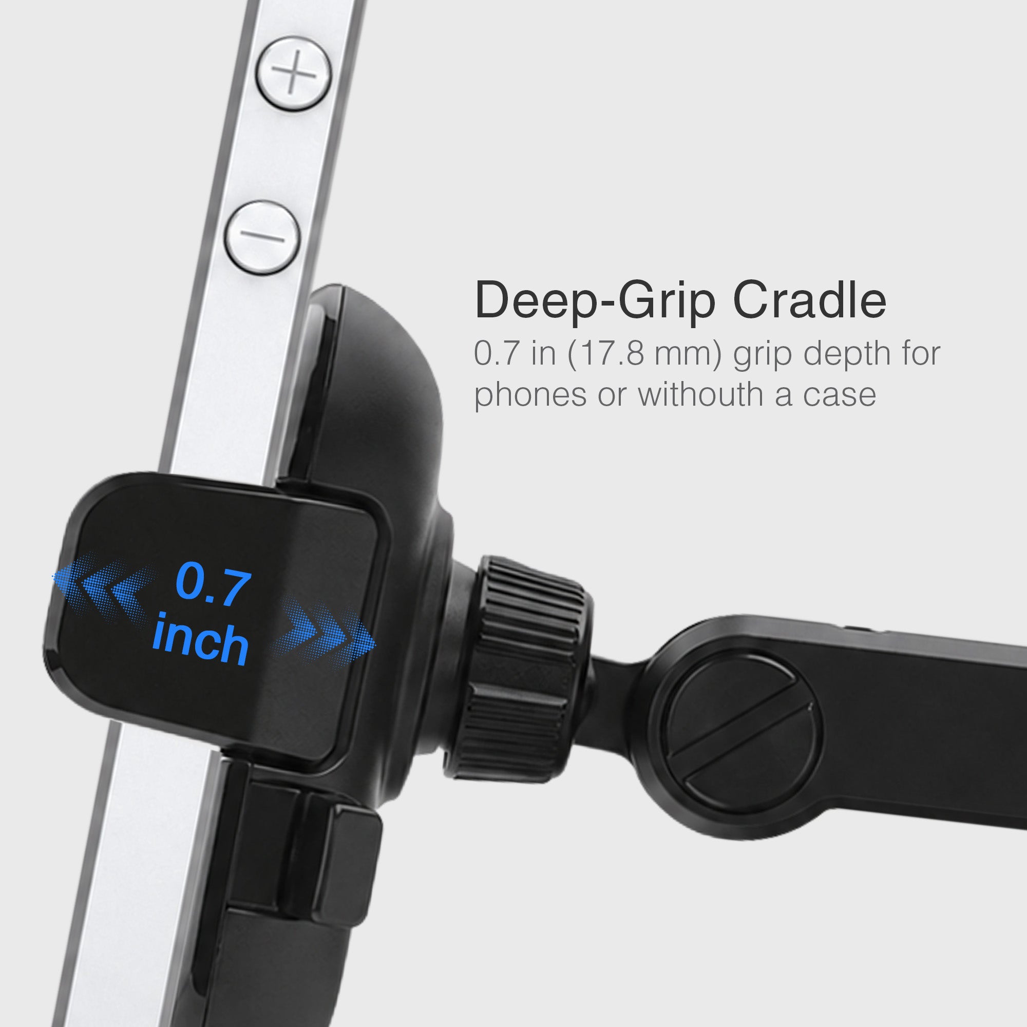 Mighty Mount Grip Cradle Mount with Multi Angle Suction Cup