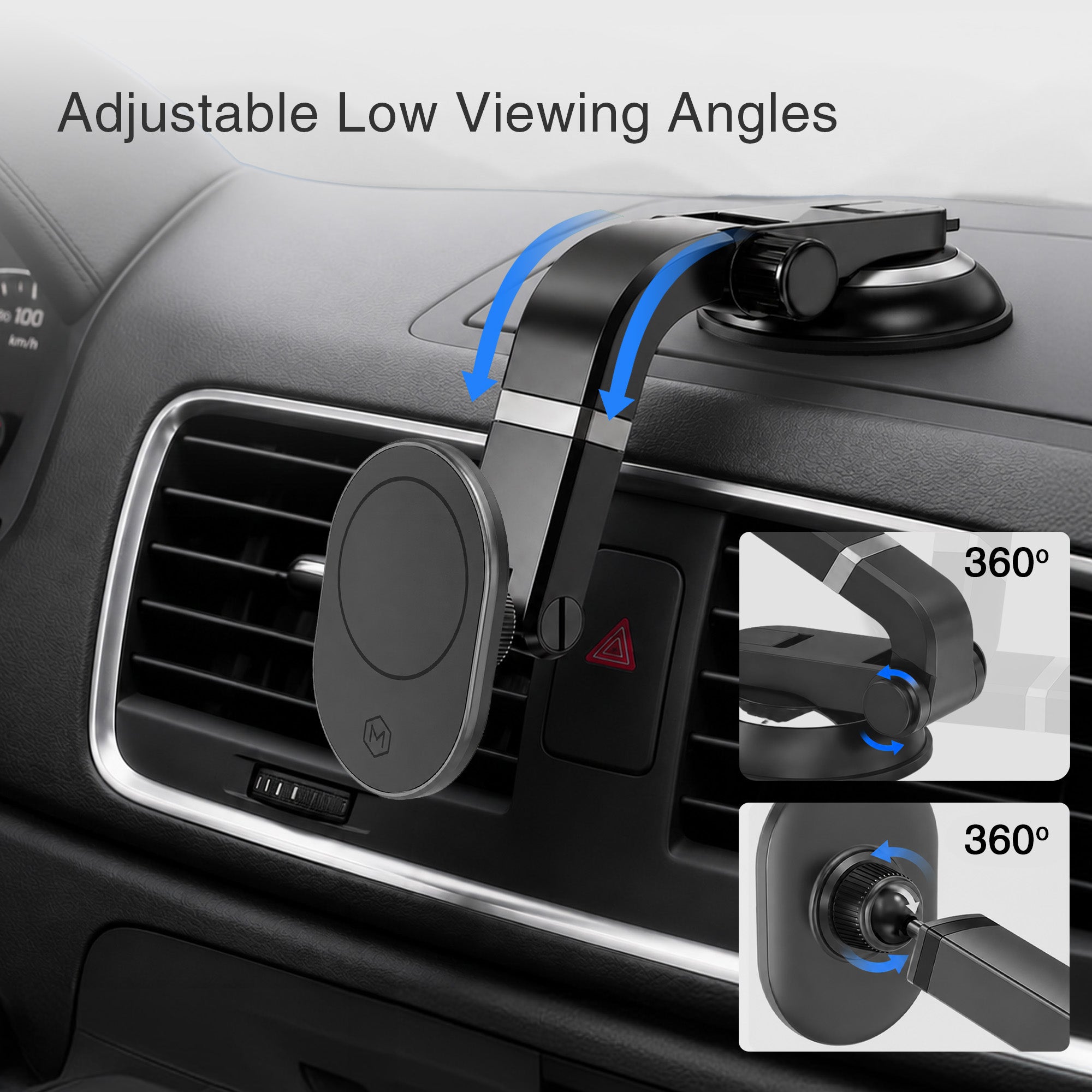 Mighty Mount MagSafe Magnetic Mount with Multi Angle Suction Cup