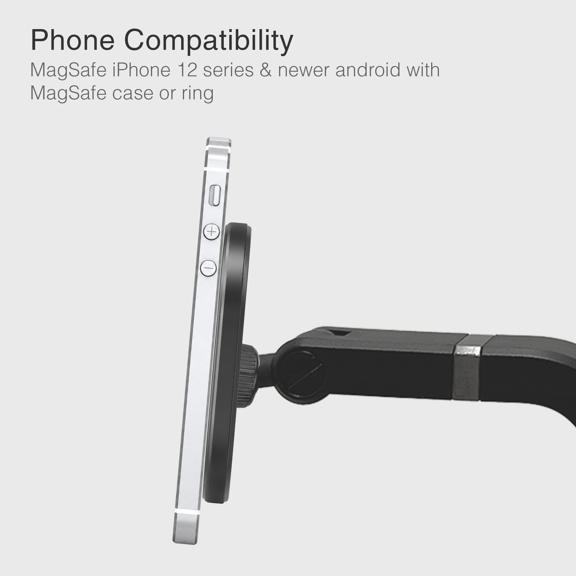 Mighty Mount MagSafe Magnetic Mount with Multi Angle Suction Cup