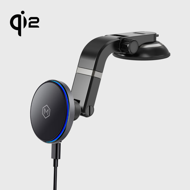 Mighty Mount MagSwitch Qi2 Wireless Charger Multi Angle Suction Mount