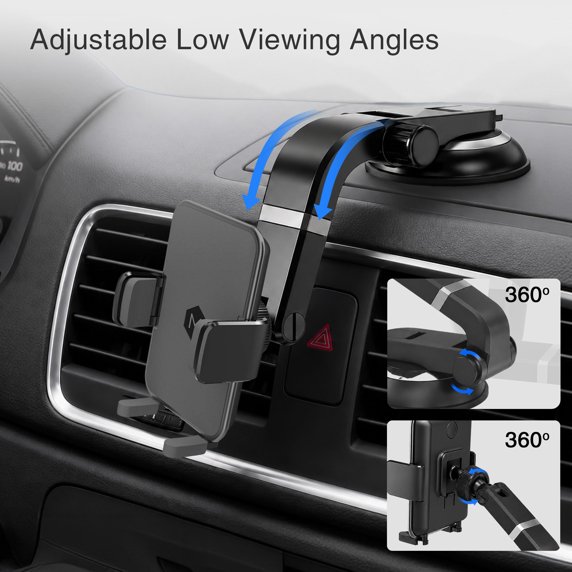 Mighty Mount Simpl Cradle Mount with Multi Angle Suction Cup