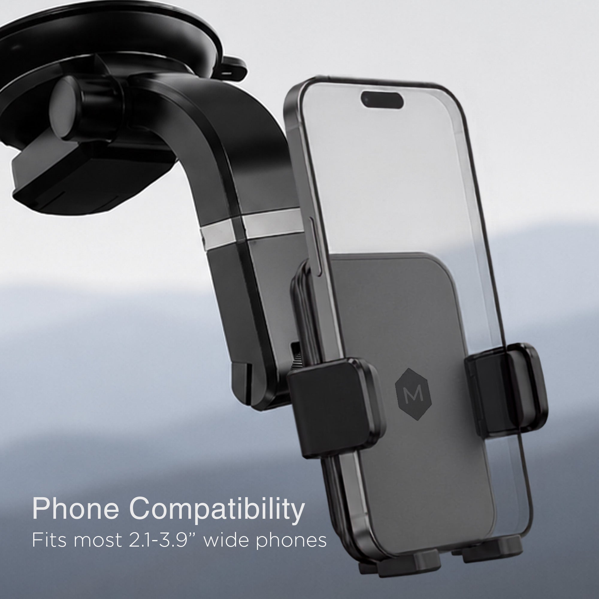 Mighty Mount Simpl Cradle Mount with Multi Angle Suction Cup