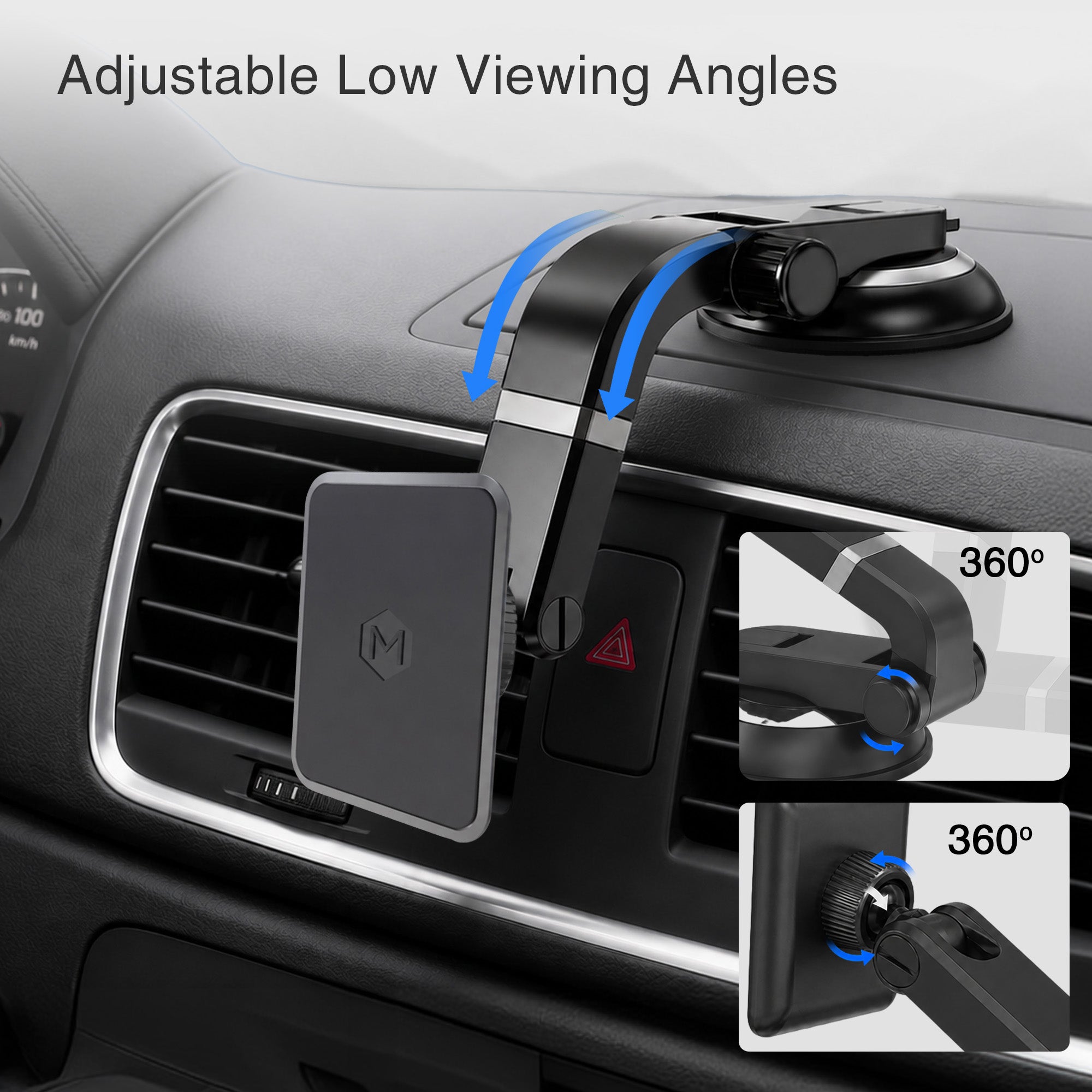 Mighty Mount Simpl Touch with Multi Angle Suction Cup