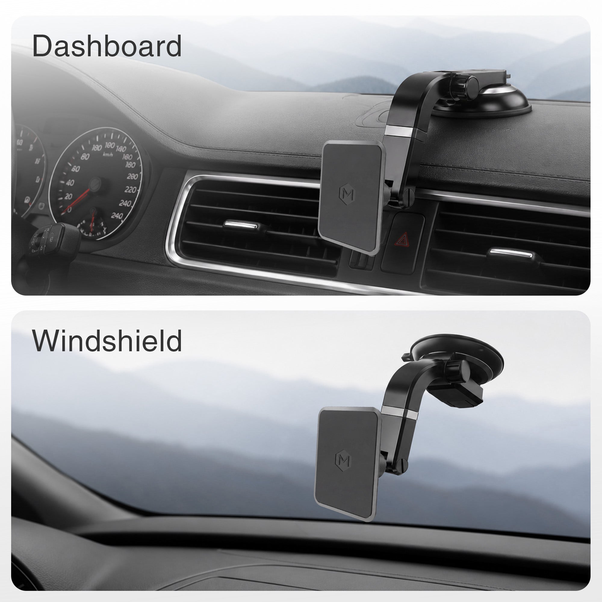 Mighty Mount Simpl Touch with Multi Angle Suction Cup