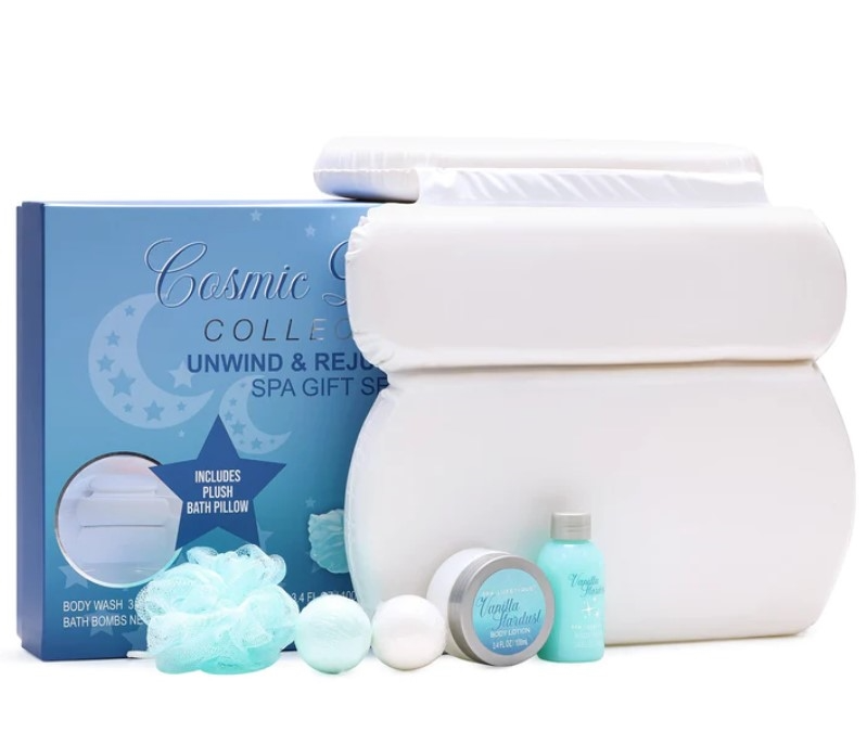 Spa Luxetique Cosmic Dreams Vanilla Spa Gift Set, 6 Pcs