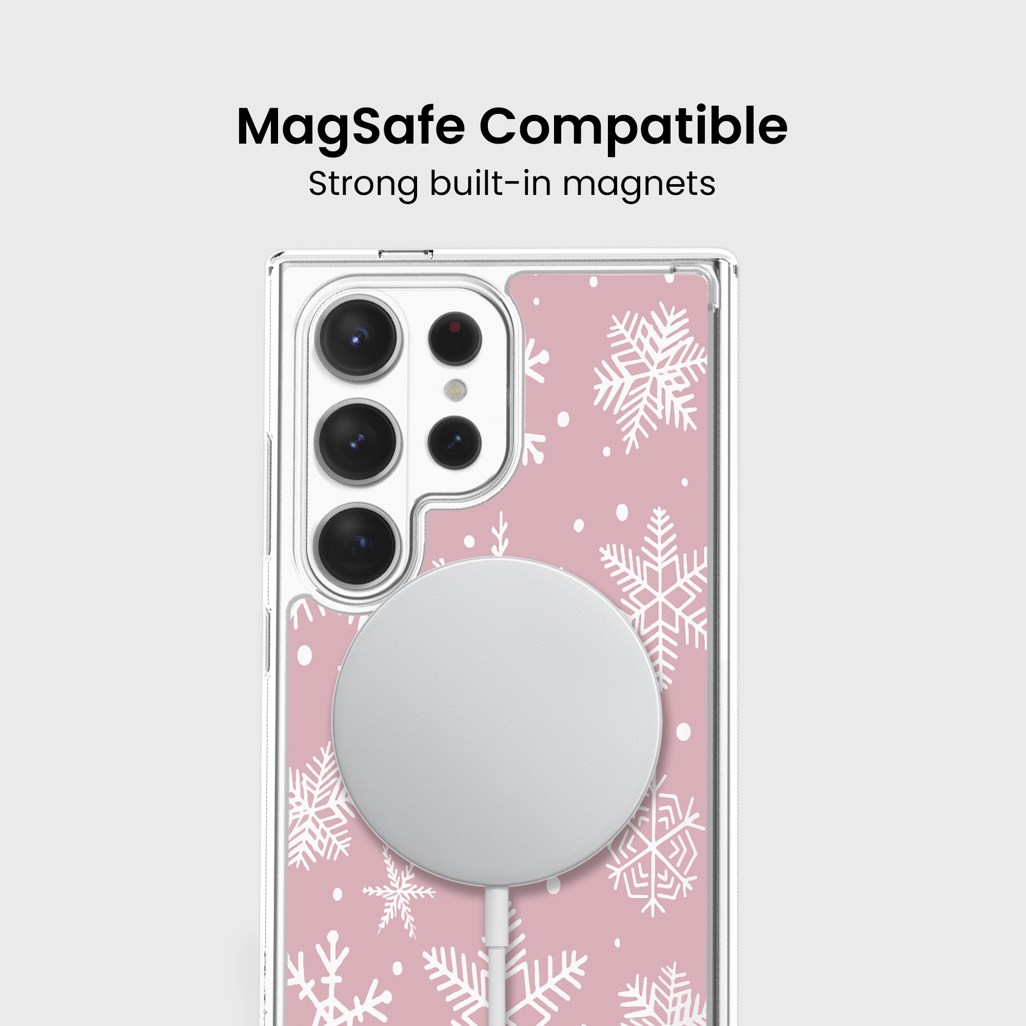 Snowflakes 3 Samsung S26 Ultra Phone Case